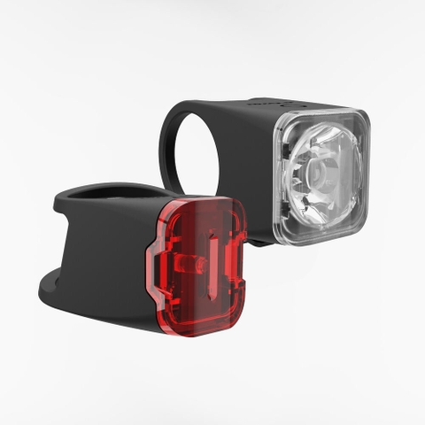 Bộ đèn LED xe đạp gắn trước/sau sạc USB ST 540