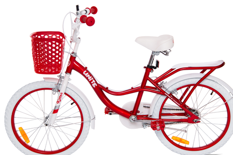 Xe Đạp Trẻ Em Nữ Thống Nhất Kitten 20 inch (Có giỏ xe)
