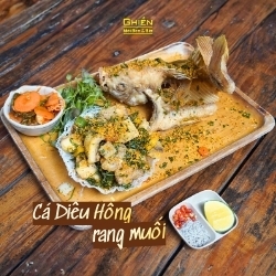 Cá diêu hồng rang muối
