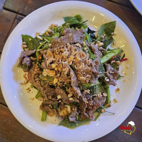 Nộm rau muống thịt bò