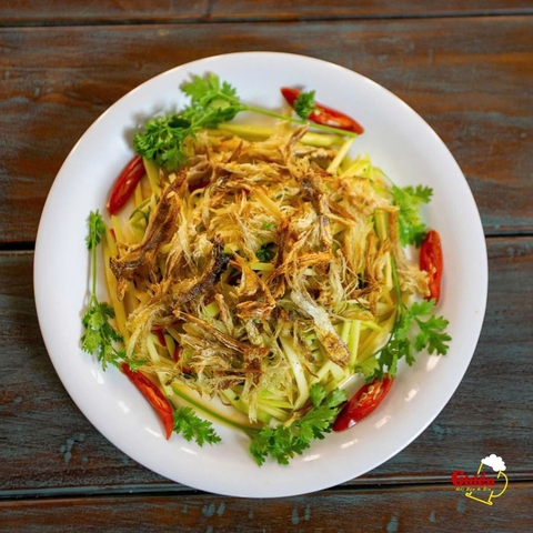 Gỏi xoài khô cá sặc