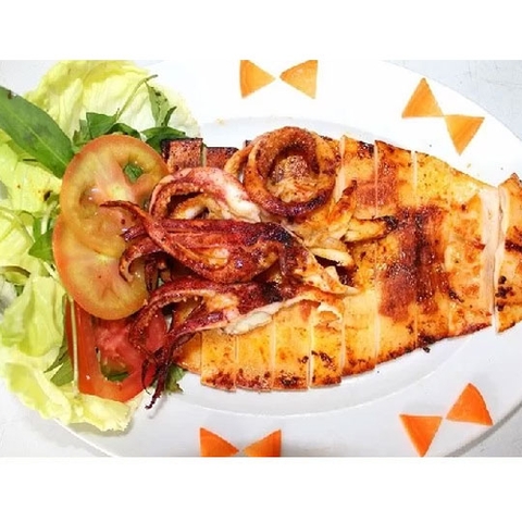 Mực ống nướng muối ớt