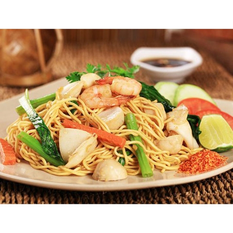 Mì xào hải sản