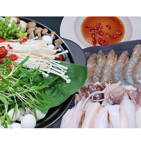 Hải sản thêm ( Lẩu hải sản)