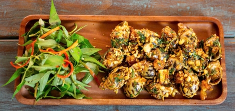 Ốc hương cháy tỏi