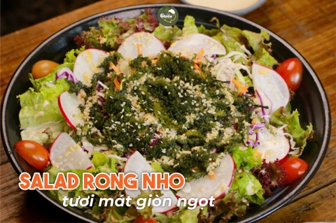 Salad rong nho chay
