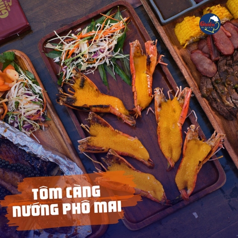 Tôm càng nướng phô mai (COMBO 6 con)