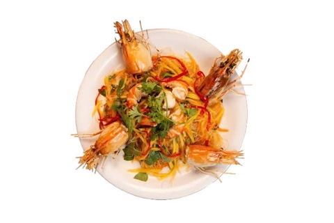 Gỏi miến tôm càng