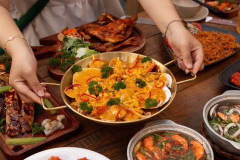 Combo Hải sản bơ cay