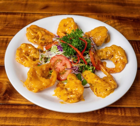 Tôm sốt hoàng kim