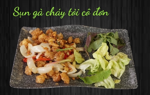 Sụn gà sốc tỏi