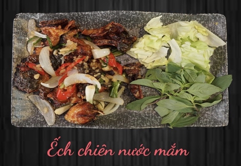 Ếch chiên nước mắm
