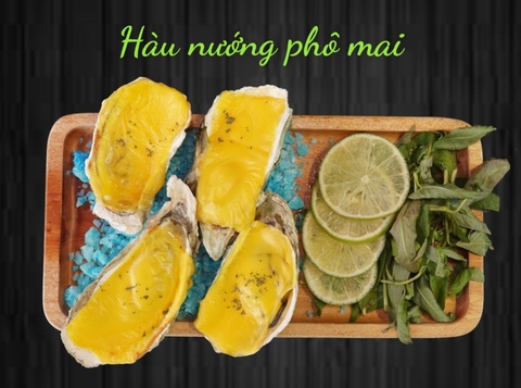 Hàu sữa nướng phô mai ( COMBO 6 con )