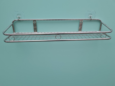 Kệ gia vị ống treo 1 tầng inox 201