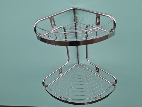 Góc la sole 2 tầng 20x25x34 inox 201