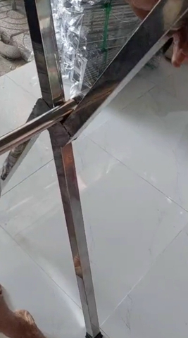 Sào chữ x cao cấp tăng đơ inox 201
