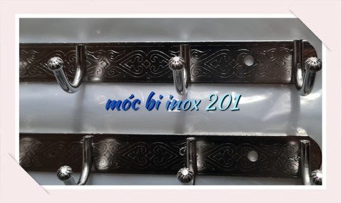 móc la bi inox 201