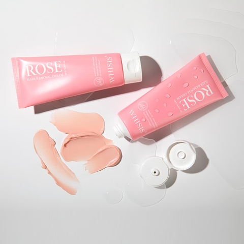 WHISIS ROSE HAIR REMOVAL CREAM   Kem Tẩy Lông WHISIS Hương Hoa Hồng