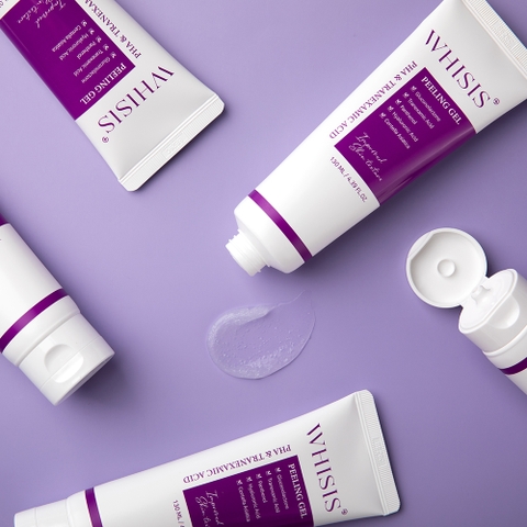 WHISIS PHA & Tranexamic Acid Peeling Gel Gel Tẩy Tế Bào Da Chết WHISIS Chứa PHA & Tranexamic Acid