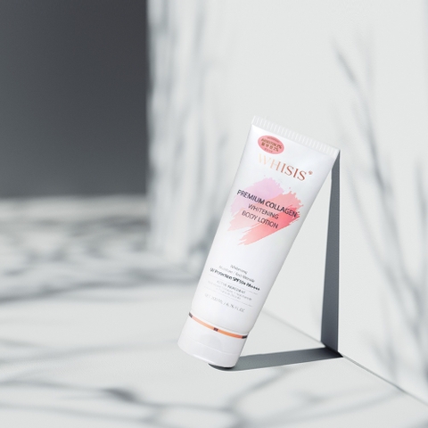 WHISIS PREMIUM  COLLAGEN WHITENING BODY LOTION  Lotion Collagen Dưỡng Trắng - Chống Nắng Body Cao Cấp.