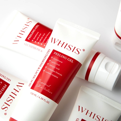 WHISIS Glutathione & Lactic Acid Peeling Gel  Gel Tẩy Da Chết WHISIS chứa Glutathione & Lactic Acid