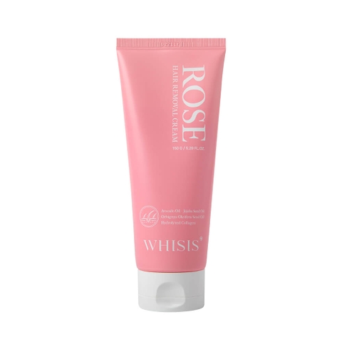 WHISIS ROSE HAIR REMOVAL CREAM   Kem Tẩy Lông WHISIS Hương Hoa Hồng