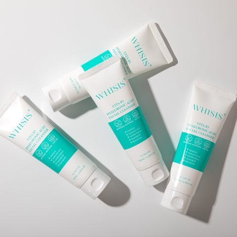 WHISIS Vita B5 Hyaluronic Acid Facial Cleanser Sữa Rửa Mặt WHISIS chứa Vitamin B5 & Hyaluronic Acid