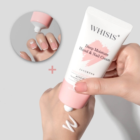 WHISIS Deep Moisture Hand & Nail Cream Kem dưỡng ẩm sâu cho tay và móng WHISIS