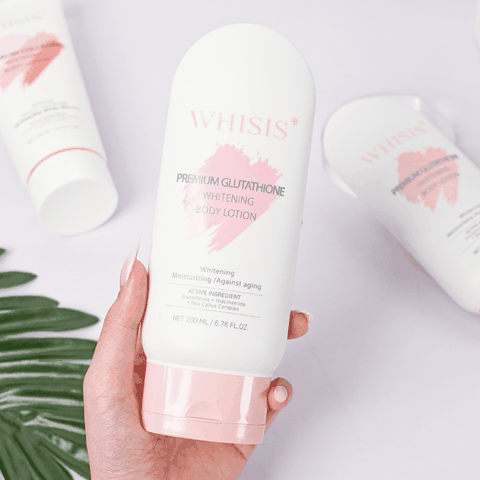 Sữa Dưỡng Thể Ban Đêm Kích Trắng Tế Bào Gốc Whisis Premium Glutathione Whitening Body Lotion