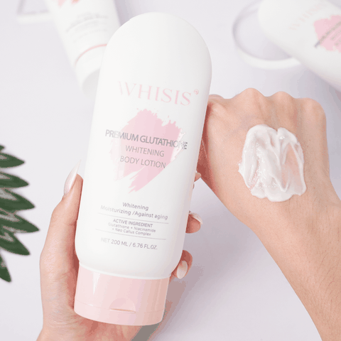 Sữa Dưỡng Thể Ban Đêm Kích Trắng Tế Bào Gốc Whisis Premium Glutathione Whitening Body Lotion
