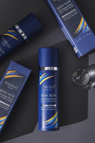Whisis For Men Boss New Blue Homme Perfect All –in- one Serum  SERUM ĐA NĂNG DƯỠNG DA DÀNH CHO NAM 150ml