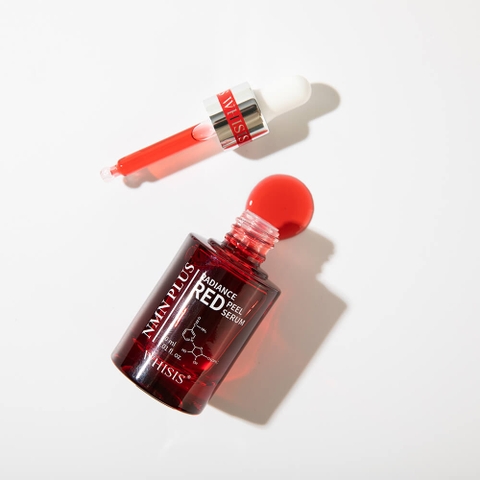 WHISIS NMN Plus  Radiance red peel serum WHISIS Tinh Chất Peel da NMN Plus Radiance