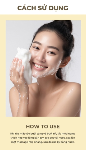 WHISIS So, PH balance vegan foam cleansing) Sữa rửa mặt thuần chay cân bằng pH