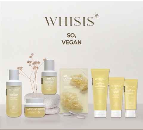 WHISIS So, glow vegan skin toner Nước Thần Thuần Chay Whisis