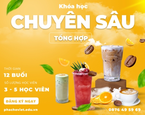 [ KHÓA HỌC ] Đào tạo pha chế Tổng hợp