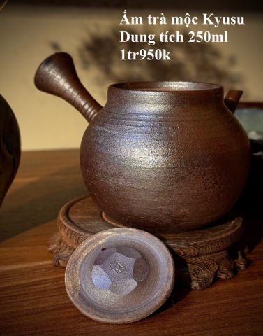 Ấm trà mộc Kyusu