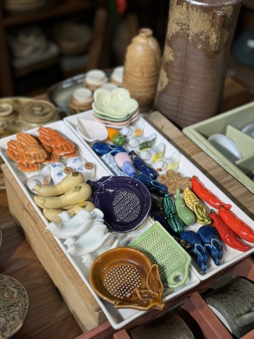 Đồ mài tỏi, gừng, hành