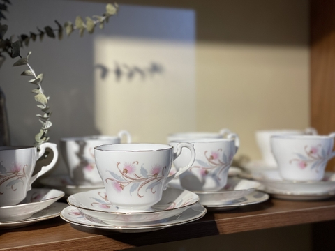 Set Trio trà chiều sứ xương Anh Quốc - Paragon