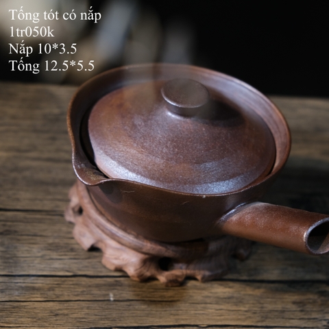 Ấm Kyusu cốt Banko (triện nghệ Nhân )