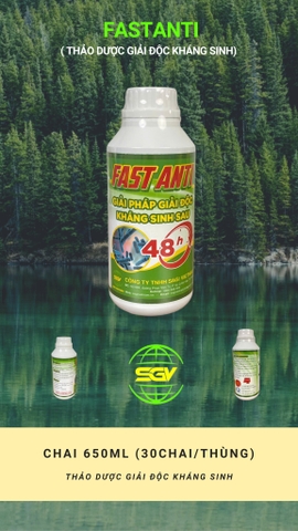 FASTANTI ( Thảo dược giải độc kháng sinh)