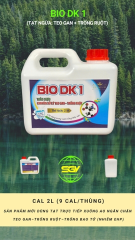 BIO DK 1  (Tạt ngừa: Teo Gan+  Trống Ruột)