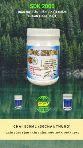SDK 2000 (Siêu diệt khuẩn, trị đốm đen, đen mang)