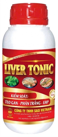 LIVER TONIC - CHỐNG TÔM TEO GAN,  TRỐNG RUỘT DO HOẠI TỬ GAN