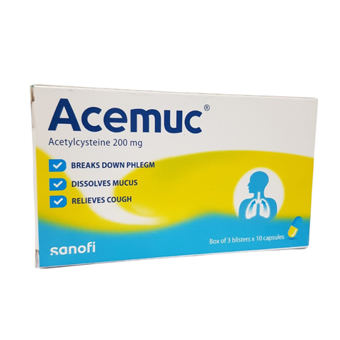 Acemuc 200mg h/30 viên