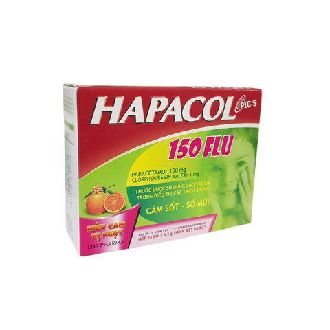 hapacol 150mg flu