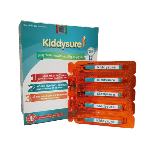 Kiddysure - dùng cho trẻ biếng ăn chậm lớn, gầy yếu