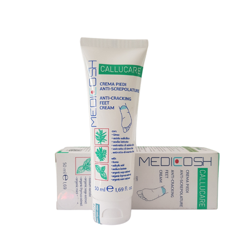 Kem hỗ trợ giảm nứt gót và ngừa chai sạn Medicosh callucare 50ml