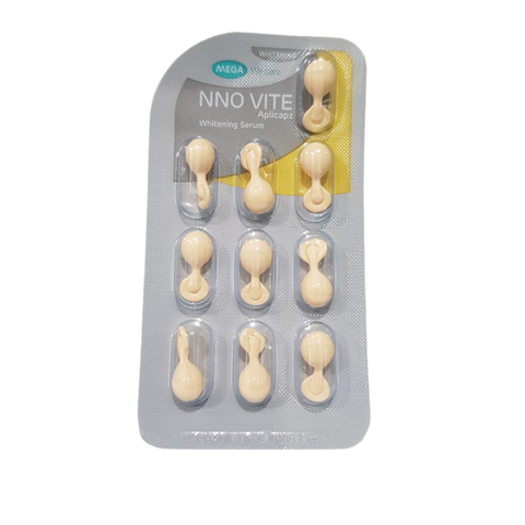 Viên bôi dưỡng trắng , giúp dưỡng ẩm làm mềm da NNO vite Aplicaps Whiteninf serum