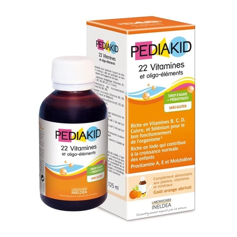 Pediakid 22 Vitamines - Giúp trẻ khoẻ mạnh, tăng đề kháng