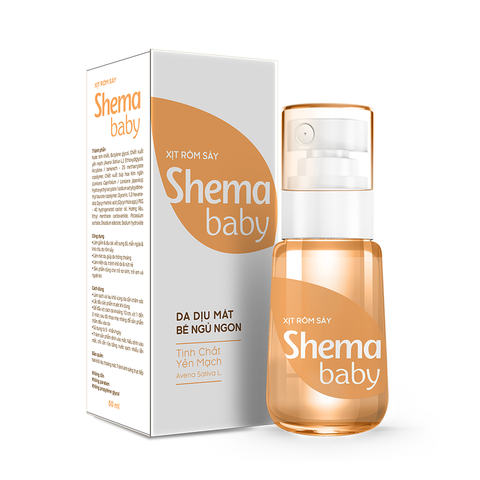 Xịt rôm sảy Shema baby